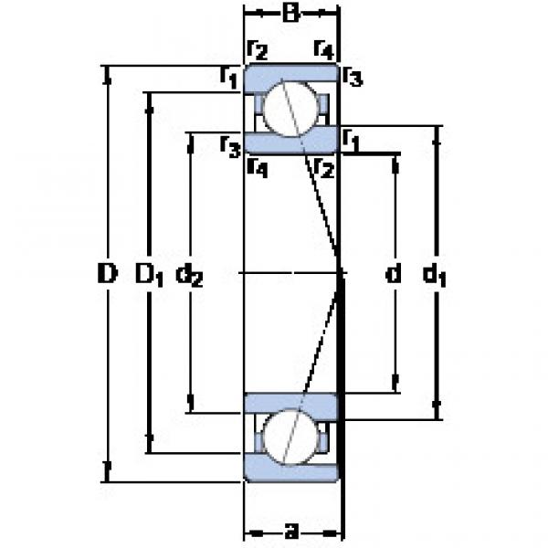 Bantalan 71924 ACE/HCP4A SKF #1 image