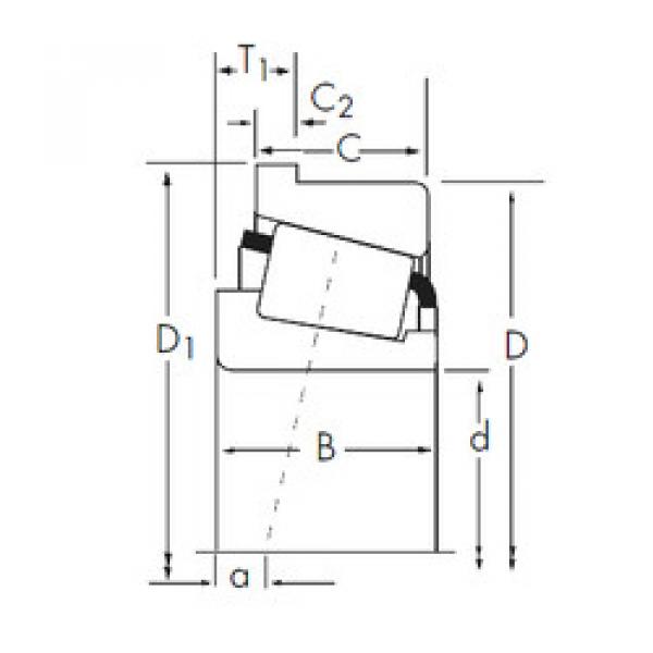 Bantalan 368/362-B Timken #1 image