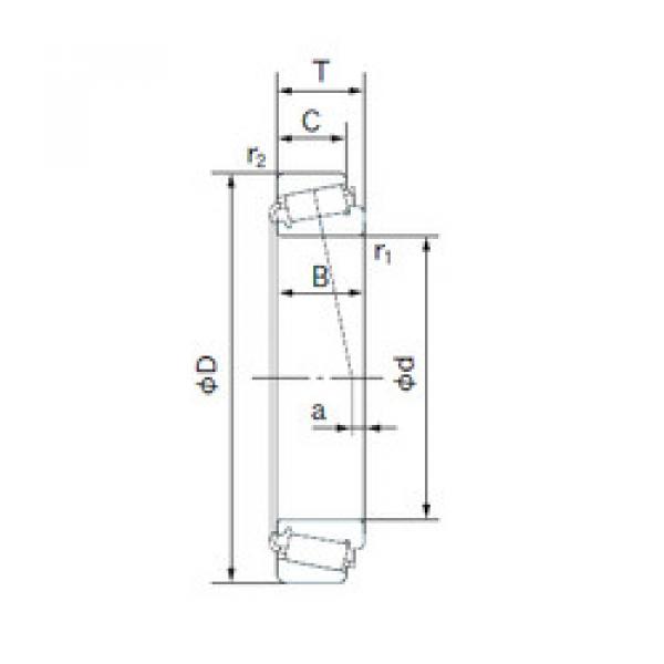 Bantalan 14125A/14274 NACHI #1 image