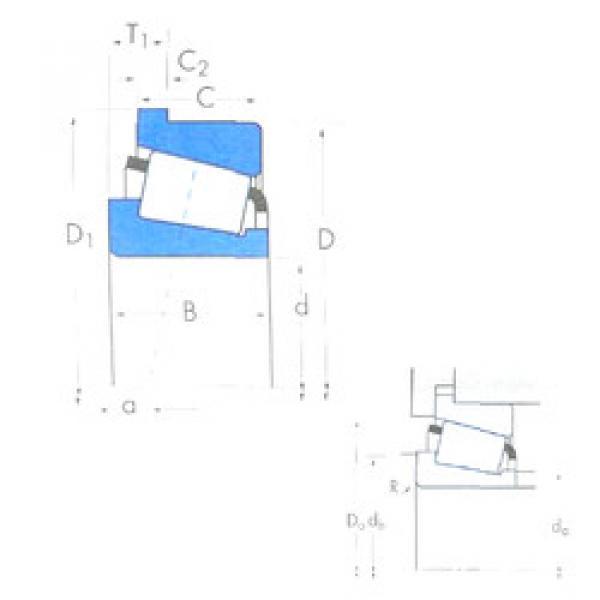 Bantalan 31594/31520B Timken #1 image