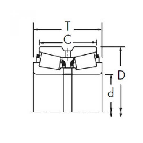 Bantalan 26132/26284D Timken #1 image