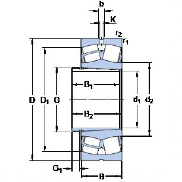 Bantalan 23032 CCK/W33 + AH 3032 SKF #1 image