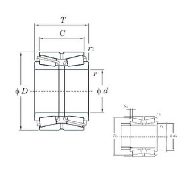 Bantalan 46T32215JR/61,5 KOYO #1 image