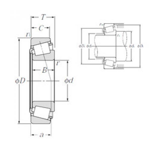 Bantalan 4T-388A/382A NTN #1 image