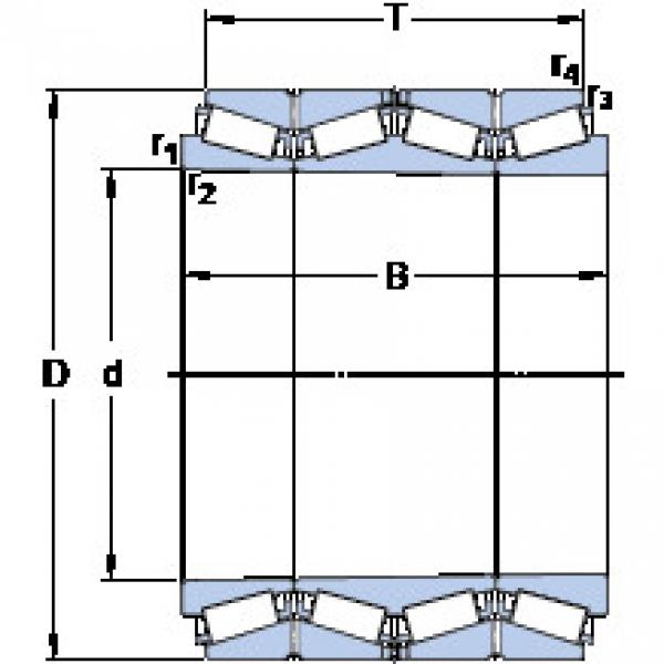 Bantalan BT4B 332668/HA1 SKF #1 image