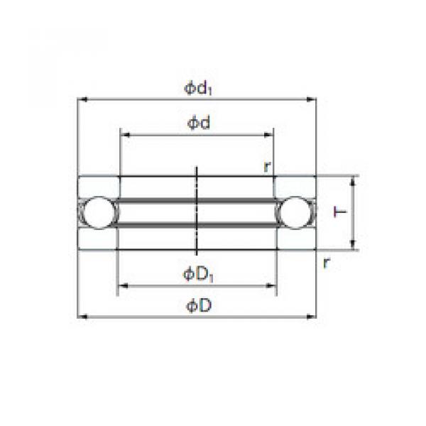 Bantalan 51100 NACHI #1 image