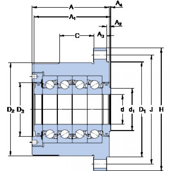 Bantalan FBSA 208 A/QFC SKF #1 image