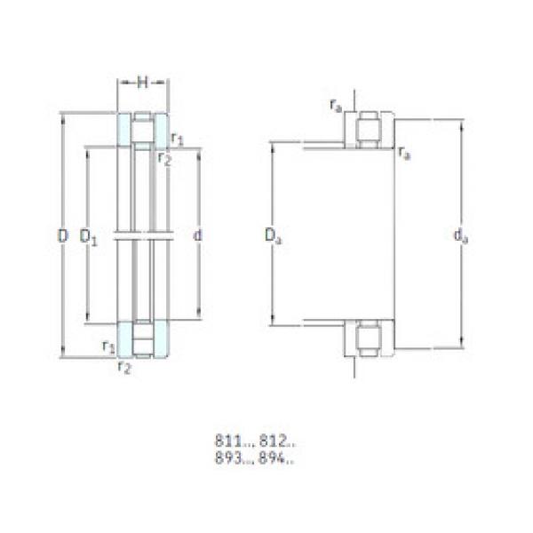 Bantalan 89318M SKF #1 image