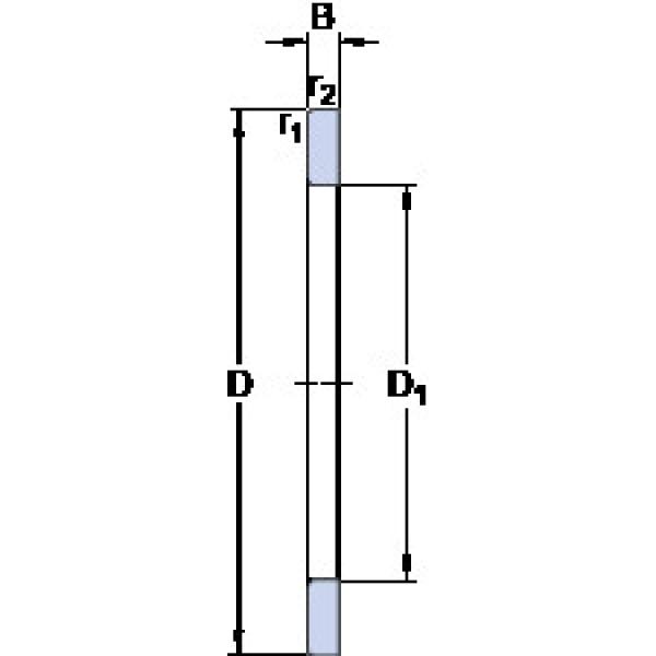 Bantalan GS 81130 SKF #1 image