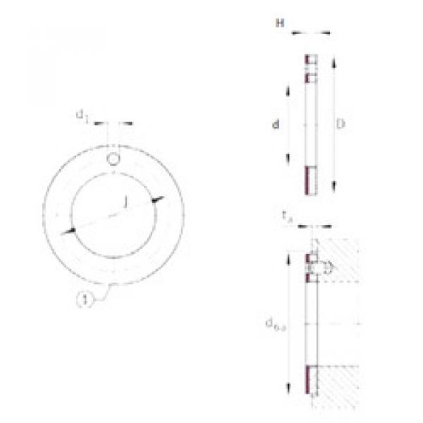 Bantalan EGW26-E40 INA #1 image