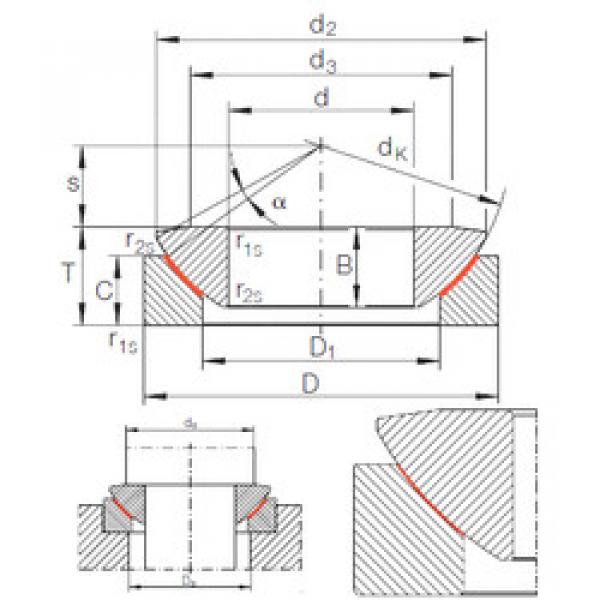 Bantalan GE 300 AW INA #1 image