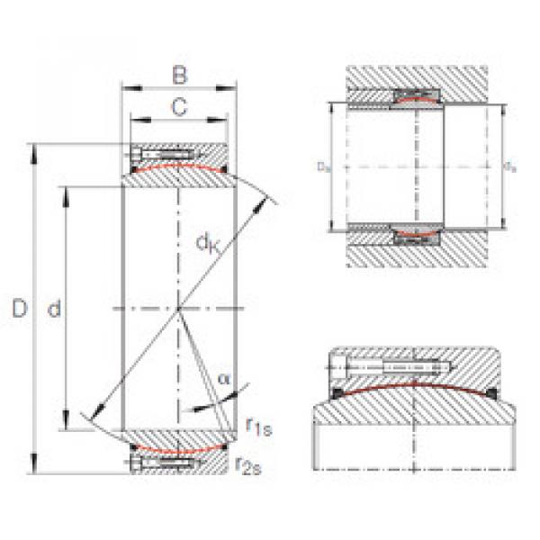 Bantalan GE 360 DW-2RS2 INA #1 image