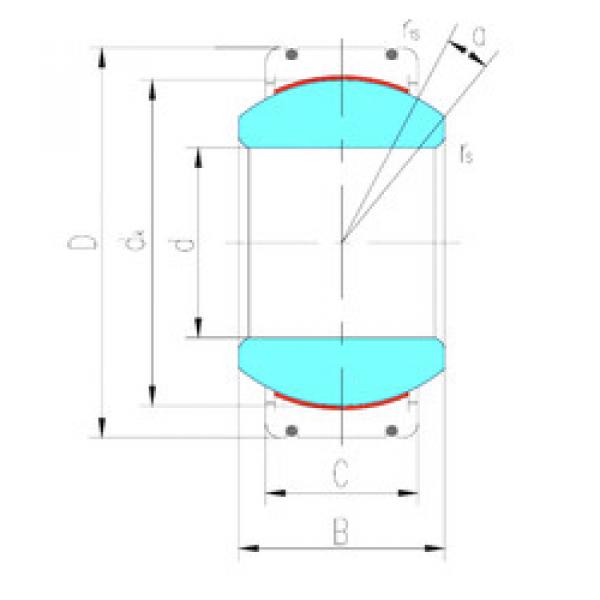 Bantalan GEC380XT-2RS LS #1 image