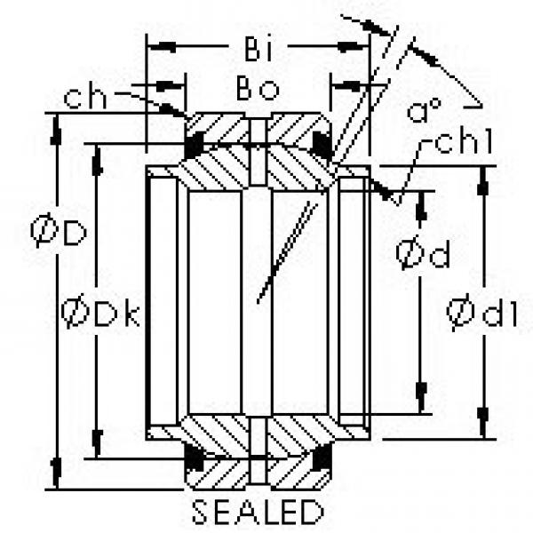 Bantalan GEEM20ES-2RS AST #1 image