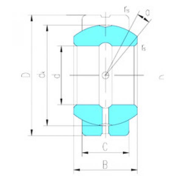 Bantalan GEG100ES-2RS LS #1 image