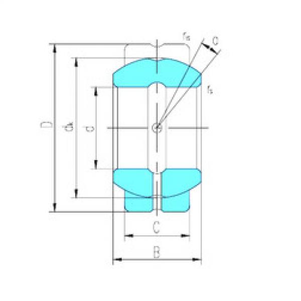 Bantalan GEGZ95ES-2RS LS #1 image