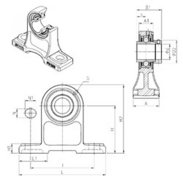 Bantalan EXPH205 SNR #1 image