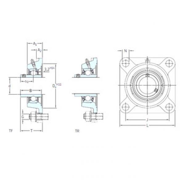 Bantalan FY 2.3/16 TF SKF #1 image