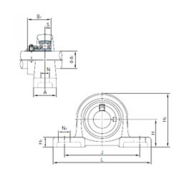 Bantalan KHLLP204AJ NACHI #1 image