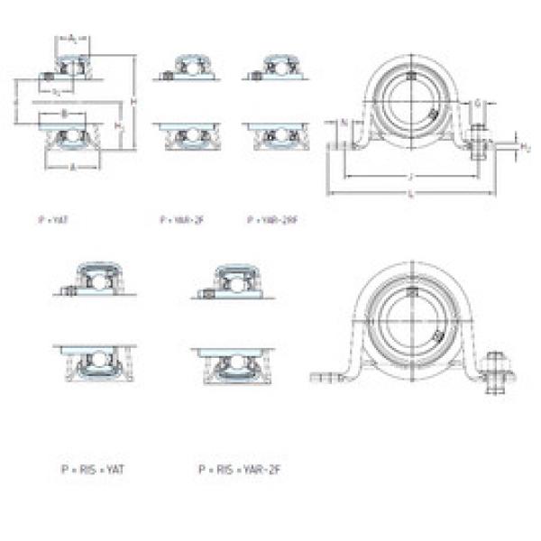 Bantalan P 85 R-40 TF SKF #1 image