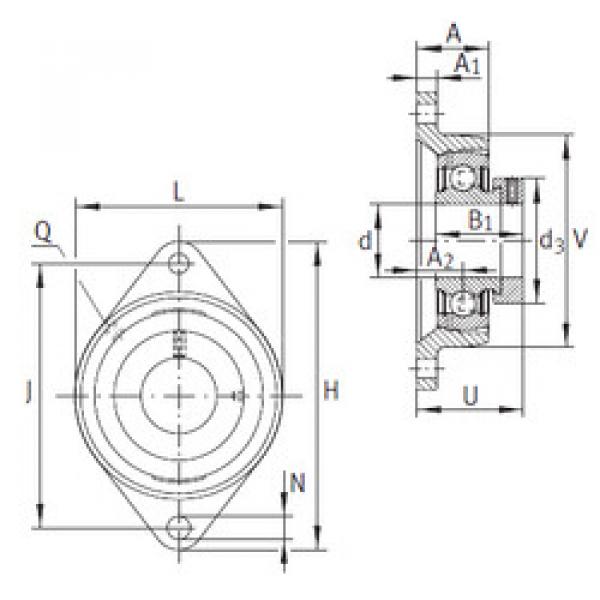 Bantalan PCJT40-N-FA125 INA #1 image