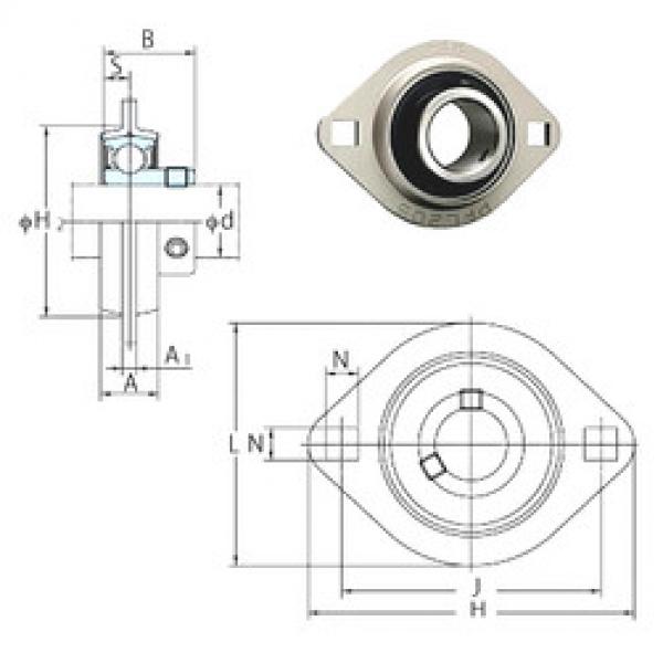 Bantalan SBPFL205-16 FYH #1 image