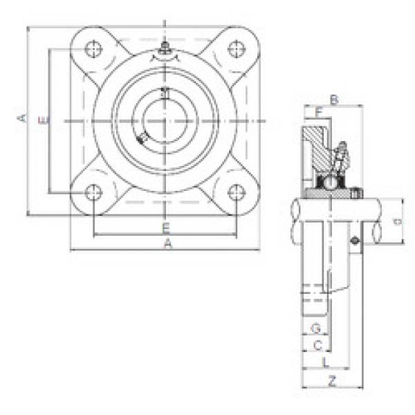 Bantalan UCF203 CX #1 image