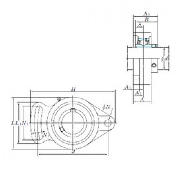 Bantalan UCFA210 KOYO #1 image