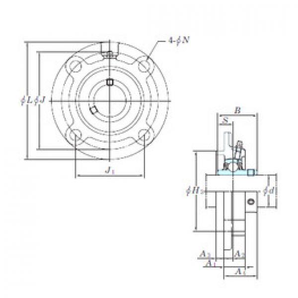 Bantalan UCFCX13E KOYO #1 image