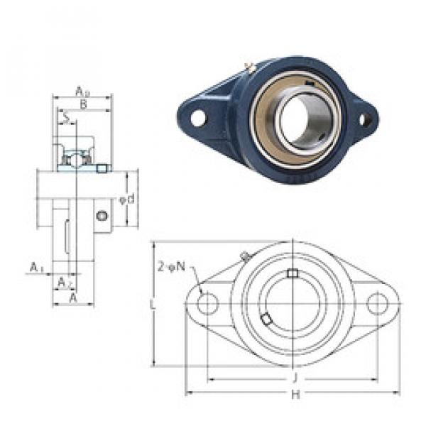 Bantalan UCFL206E FYH #1 image