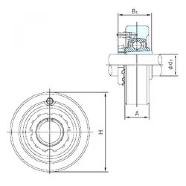 Bantalan UKC208+H2308 NACHI #1 image