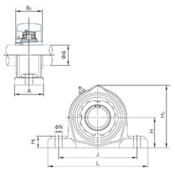 Bantalan UKPK213+H2313 NACHI #1 image