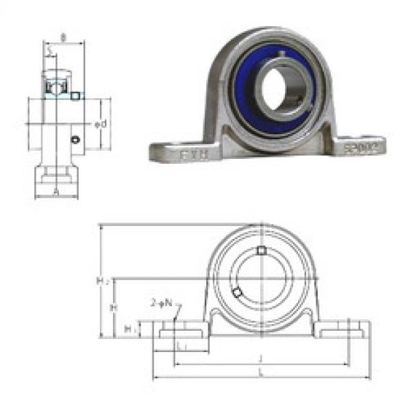 Bantalan USP003S6 FYH #1 image