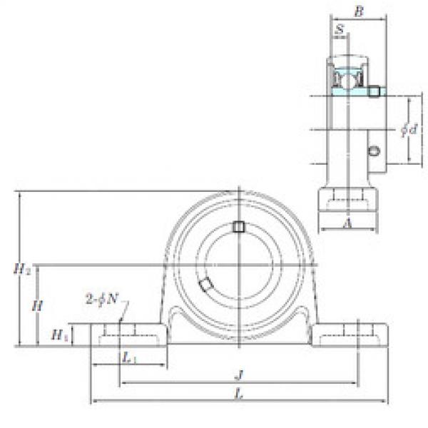 Bantalan USP004S6 KOYO #1 image