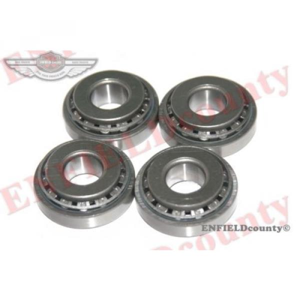 NEW SET OF 4 UNITS INNER PINION BEARING TAPERED CONE JEEP WILLYS REAR AXLE @AUD #1 image