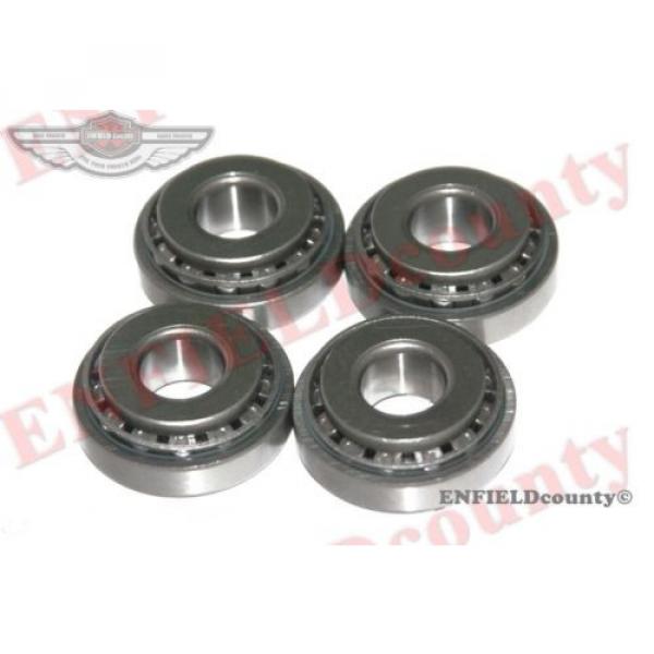 NEW SET OF 4 UNITS INNER PINION BEARING TAPERED CONE JEEP WILLYS REAR AXLE @AUD #2 image