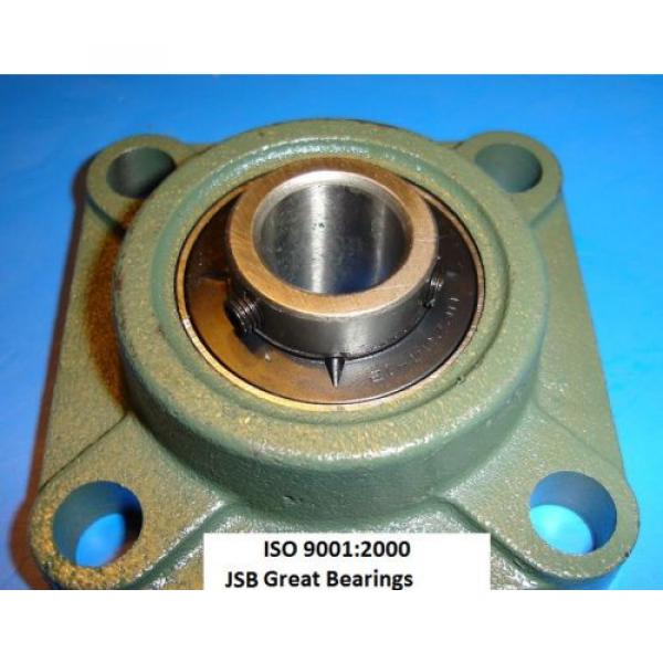 (2) 1/2&#034; UCF201-8 Quality Pillow block bearing units ucf  201-08 square flange #1 image