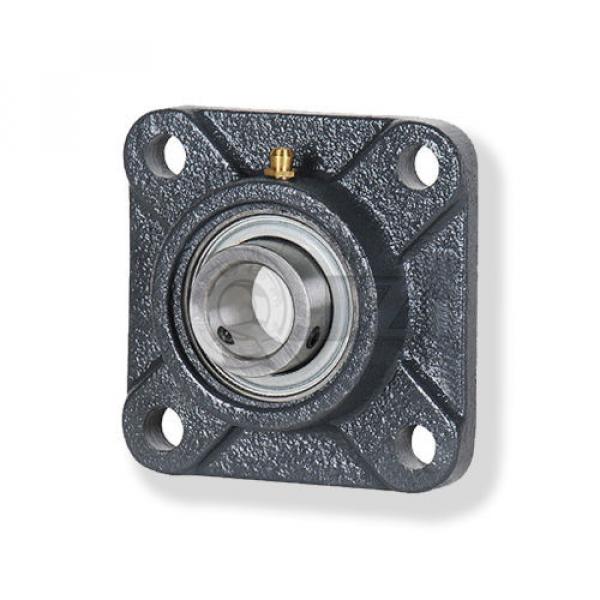 1.1875 in Square Flange Units Cast Iron SBF206-19 Mounted Bearing SB206-19+F206 #1 image