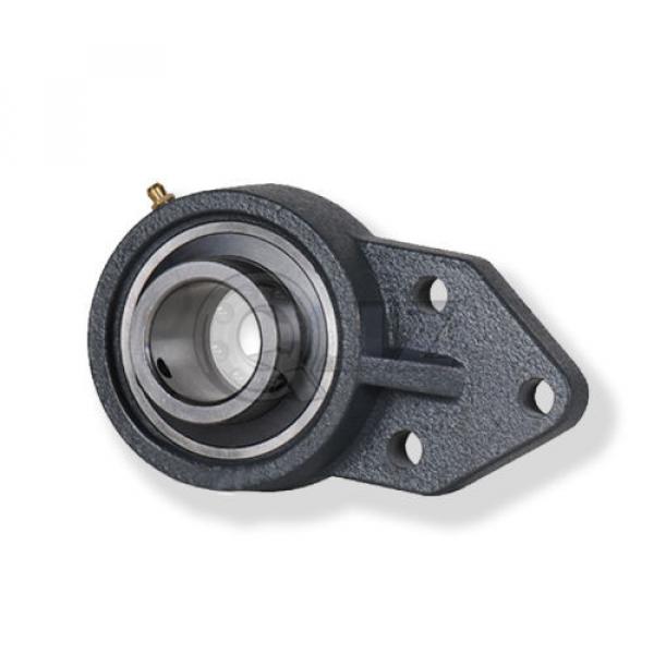 35 mm 3-Bolt Flange Bracket Units Cast Iron UCFB207 Mounted Bearing UC207+FB207 #1 image