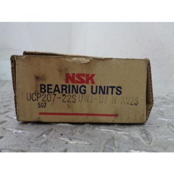 NSK BEARING UNITS UC207-22 P207J 1 3/8 NIB #5 image