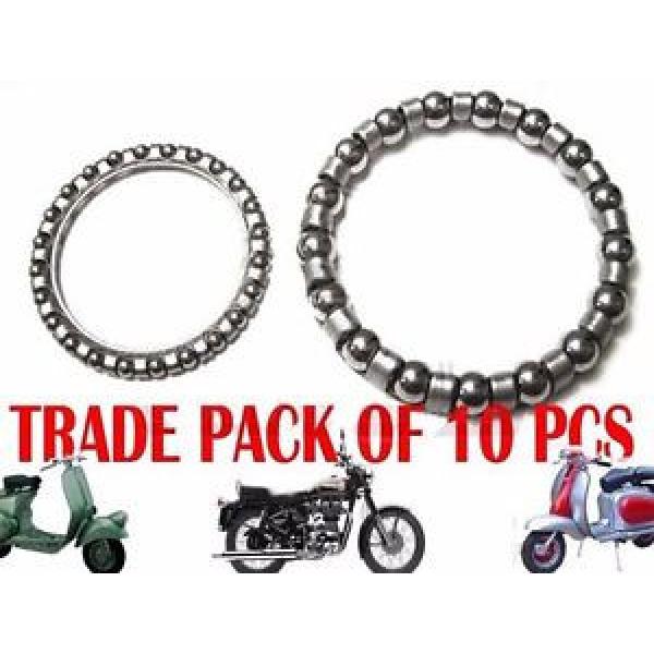 LAMBRETTA GP DL VESPA PX SCOOTERS HEADSET BEARING STEERING 10 UNITS  @AUS #1 image