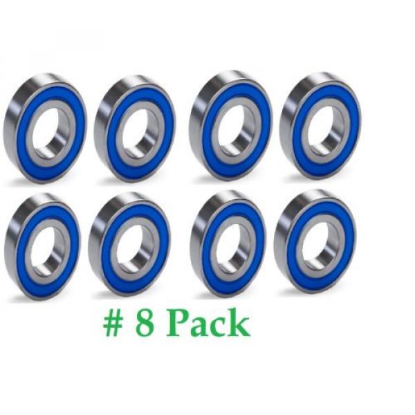 8 Units 6003-2RS C3 Premium Ball Bearing 17X35X10 #1 image