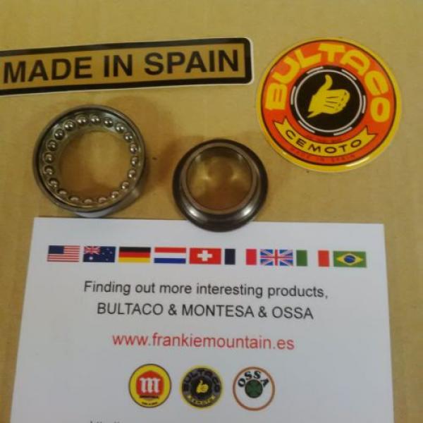 BULTACO STEERING BEARING KIT BRAND  NEW ALL BULTACO BEARING 2 UNITS #3 image